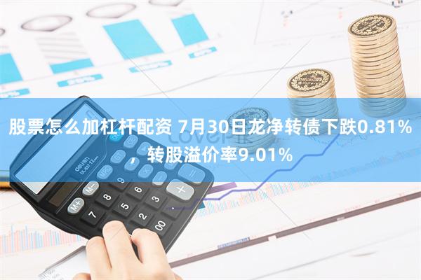 股票怎么加杠杆配资 7月30日龙净转债下跌0.81%，转股溢价率9.01%